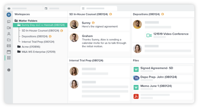 Workspace on Workstorm